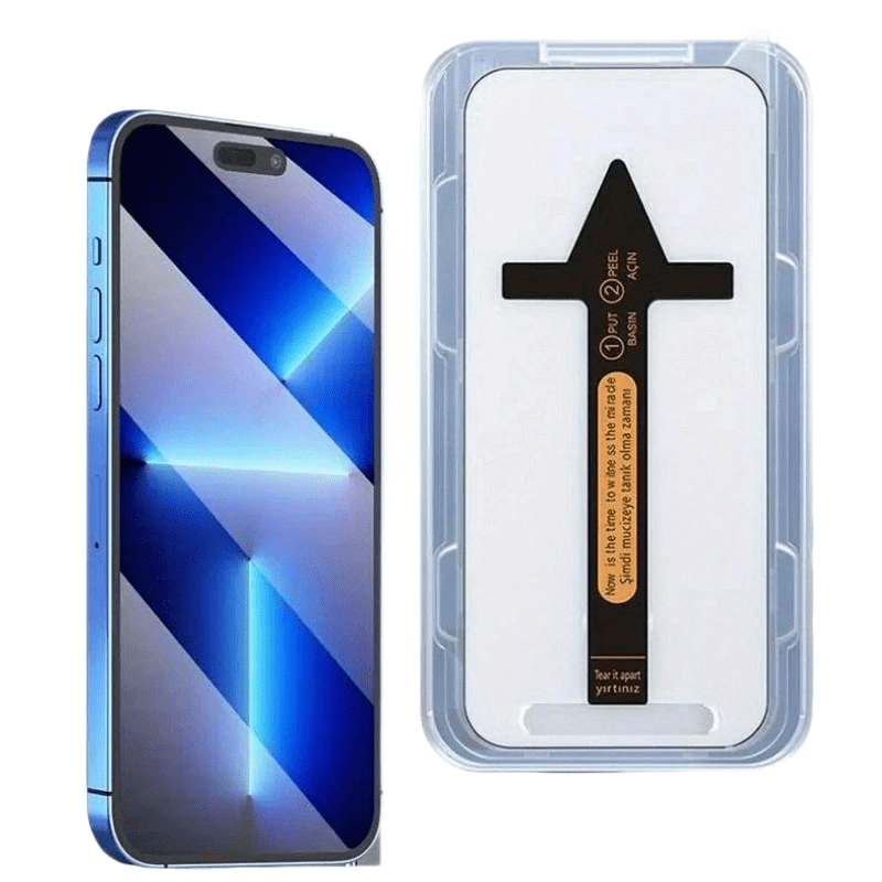 Tabo™ Premium gehard glazen schermbeschermer voor iPhone
