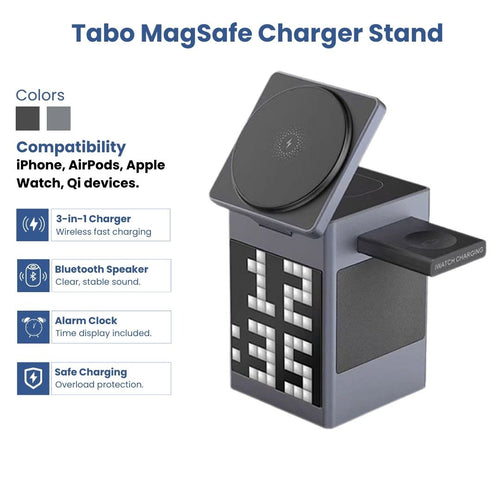 Tabo MagSafe Charger Stand 6 in 1 Cube