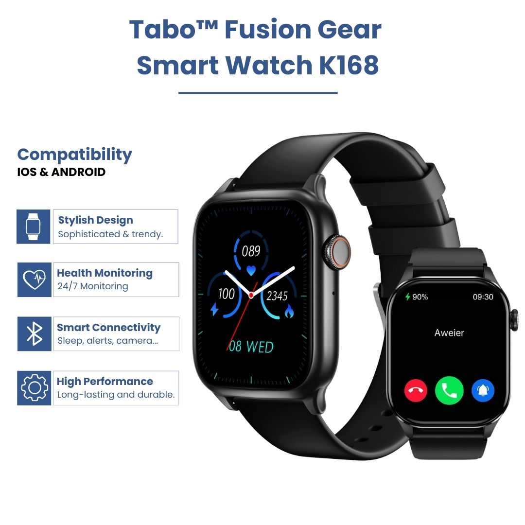 Tabo™ Fusion Gear - Smart Watch K168