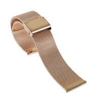 Replacement steel watch strap