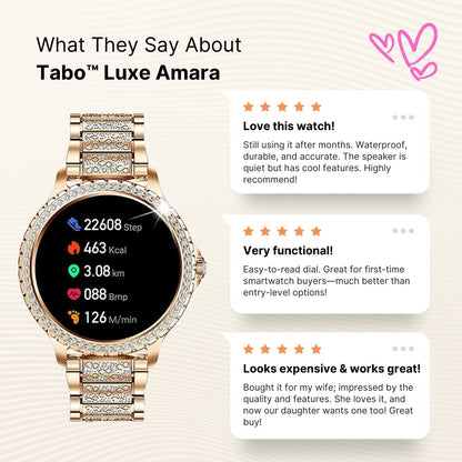 Tabo™ Luxe Amara - Woman SmartWatch K83