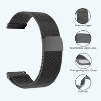 Replacement steel watch strap