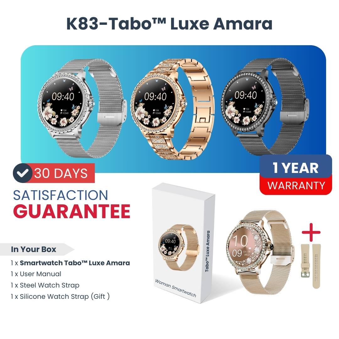 Tabo™ Luxe Amara - Woman SmartWatch K83